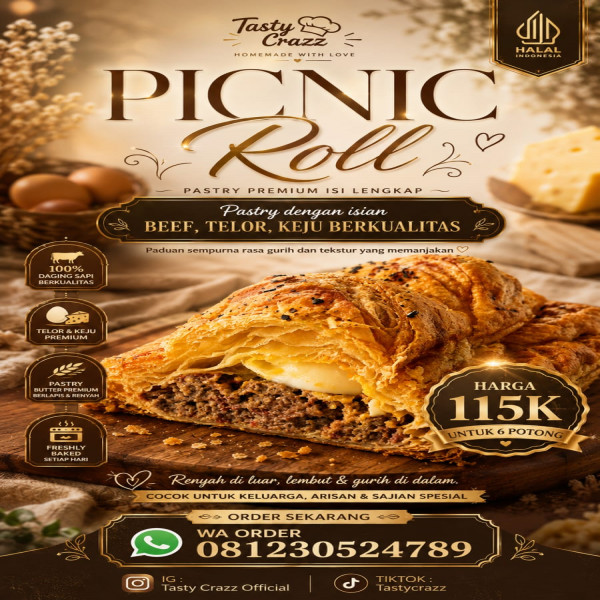 PICNIC ROLL PASTRY