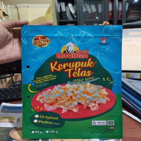 Kerupuk Telur Asin