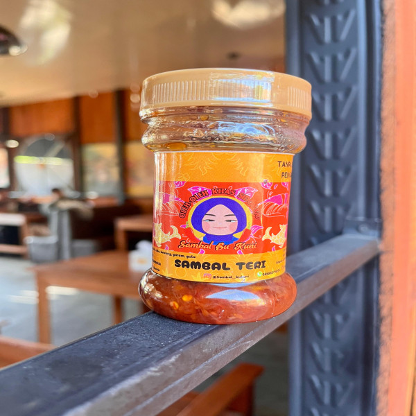SAMBAL TERI BU KUNI KEMASAN BOTOL 130G