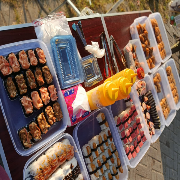 JUAL JAJANAN SEBLAK SOSIS DAN SHUSI