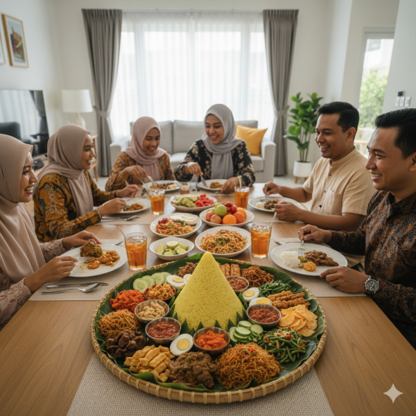 Tumpeng nasi kuning