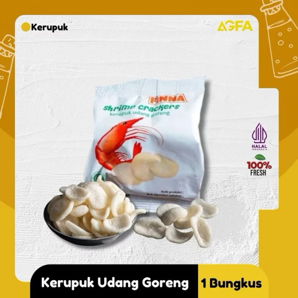 Kerupuk Udang Finna 1 Bungkus Siap Makan