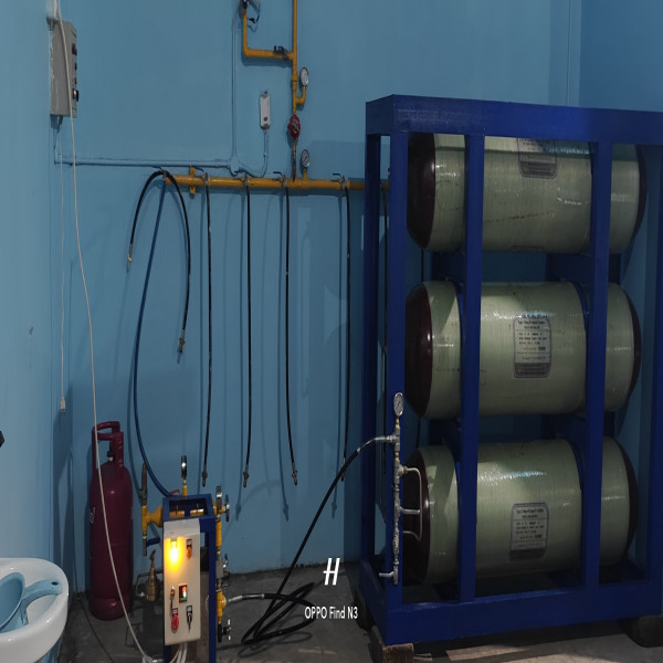 PRS & Tabung Set CNG Kapasitas 600 Liter