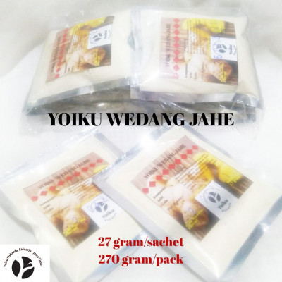 Wedang jahe instan Yoiku isi 10 sachet