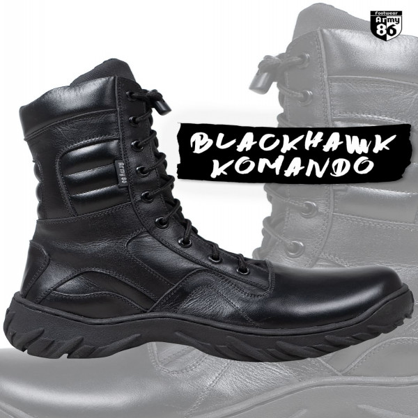 SEPATU PDL TNI POLRI BLACKHAWK KOMANDO