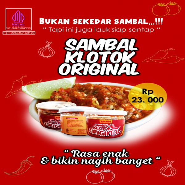 Sambal Klotok Original